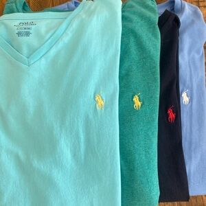 4 Polo Ralph Lauren T-Shirts